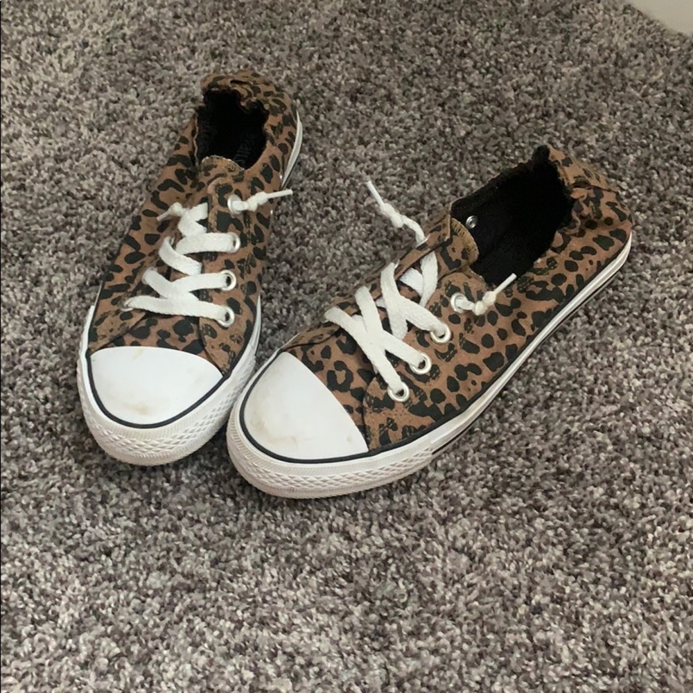 Cheetah print shoes